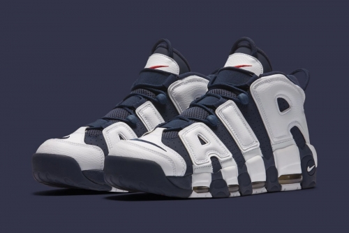 Nike Air More Uptempo「Olympic」经典配色鞋款再贩