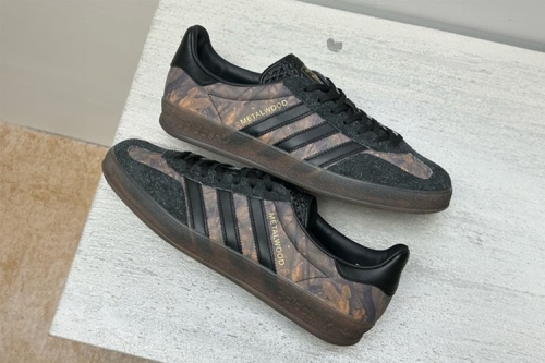 Metalwood Studio × adidas Gazelle 全新联名鞋款率先曝光