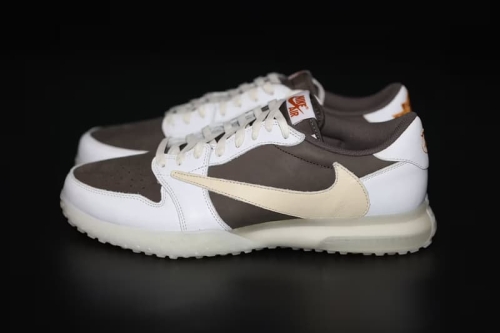 近览 Travis Scott × Air Jordan 1「Reverse Mocha」样品鞋款