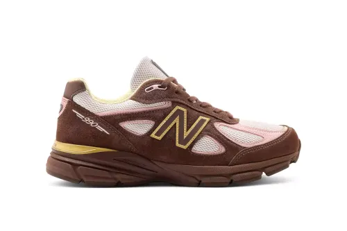 New Balance 推出全新 990v4「Pumpernickel/Pink Chalk」暖系配色鞋款