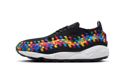 近赏 Nike Air Footscape Woven 最新配色「Rainbow」鞋款官方图辑