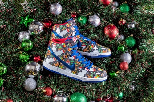 Concepts × Nike SB Dunk High 全新「Ugly Sweater」圣诞主题鞋款