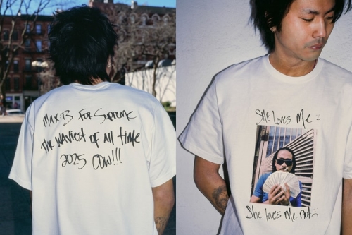 Supreme 释出全新 2025 春季 Tee 系列