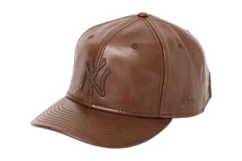 BEAMS 以优质牛皮重塑 New Era 9FIFTY,随佩戴时光养出独特质感