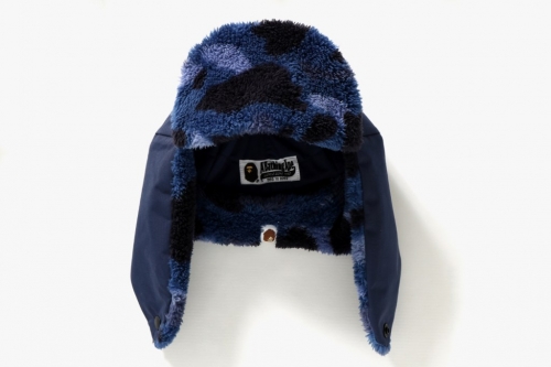 BAPE 推出冬季迷彩 Boa Flight Cap