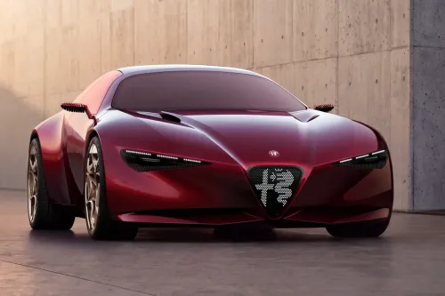 阿尔法·罗密欧 Alfa Romeo 于巴黎车展揭示前卫 Cuorerosso 概念车