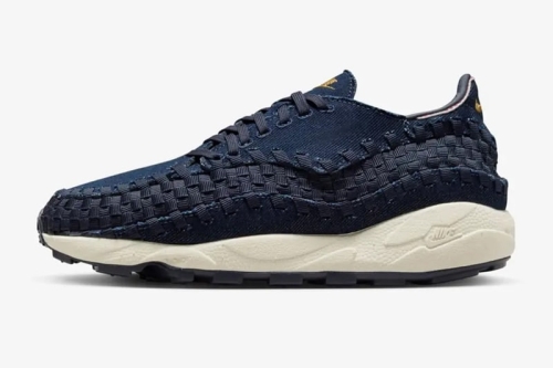 Nike Air Footscape Woven 最新配色「Obsidian」鞋款发布