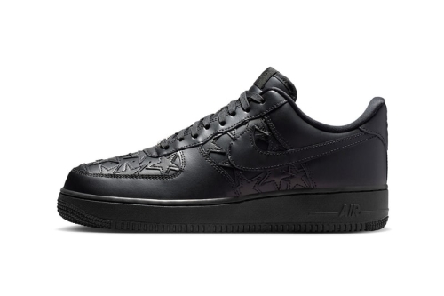 Nike 最新 Air Force 1 Low：星光加持「Black Stars」配色鞋款登场