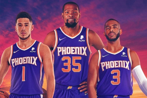 震撼交易！Kevin Durant 加盟 Phoenix Suns 联手 Devin Booker、Chris Paul