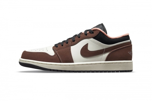 率先预览 Air Jordan 1 Low 全新配色「Mocha Brown」鞋款官方图辑