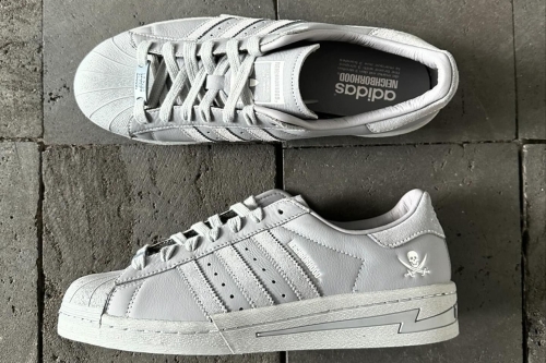 NEIGHBORHOOD × adidas Superstar「Cement Gray」最新联乘鞋款率先亮相