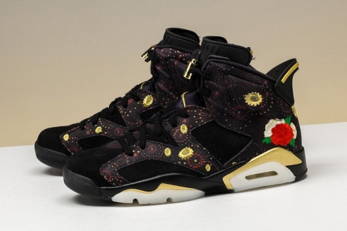 抢先预览 Air Jordan 6 Retro 中国新年别注配色鞋款