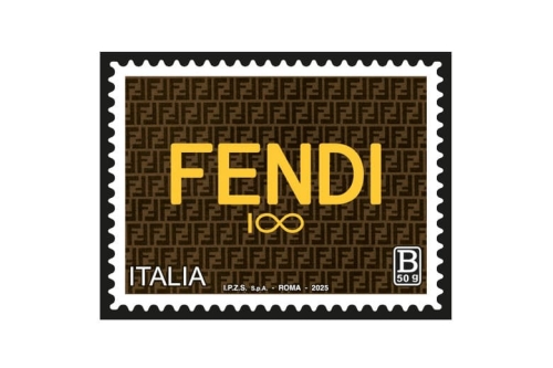 FENDI 推出品牌 100 周年纪念邮票
