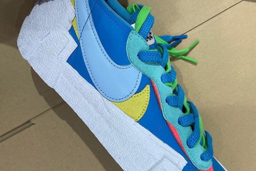 KAWS × sacai × Nike Blazer Low 最新三方联乘鞋款率先预览