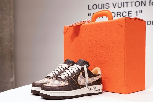 独家近赏 The Louis Vuitton and Nike “Air Force 1" by Virgil Abloh 特殊限定版鞋款