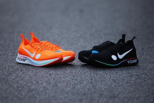 率先近赏 Off-White × Nike Zoom Fly Mercurial Flyknit 联名系列鞋款