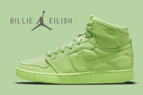 Billie Eilish × Air Jordan 1 KO 个人联名鞋款正式登场