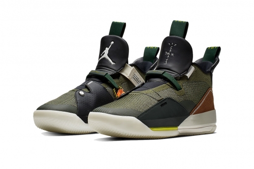 Travis Scott × Air Jordan 33 NRG 联名鞋款官方图片释出