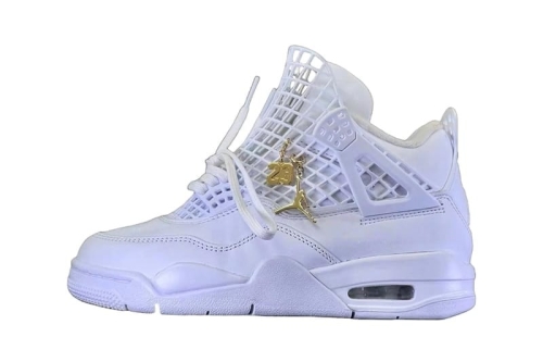 Air Jordan 4 NET 全新配色「White」鞋款率先曝光