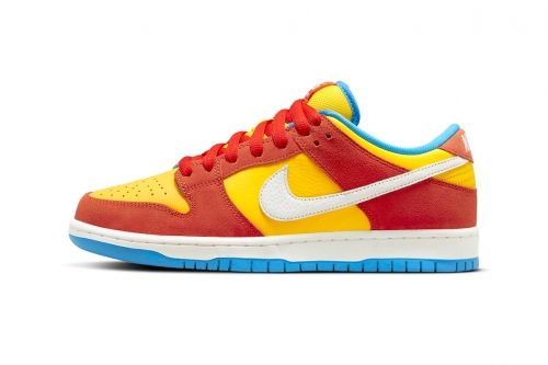 率先近赏 Nike SB Dunk Low 全新配色「Bart Simpson」鞋款官方图辑