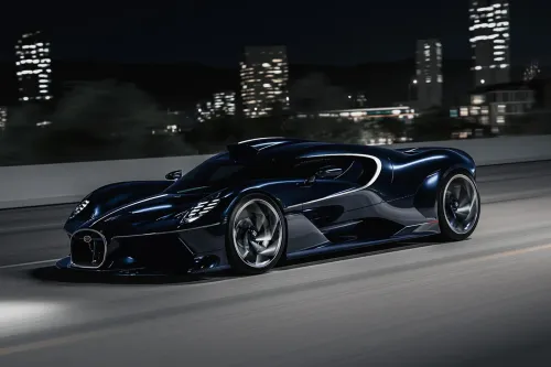 Bugatti 全新独一无二 Destrier 将赛道专属 Bolide 化身车身订制工艺杰作