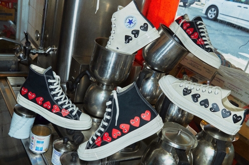 COMME des GARÇONS Play × Converse Chuck 70 最新联名鞋款正式发布