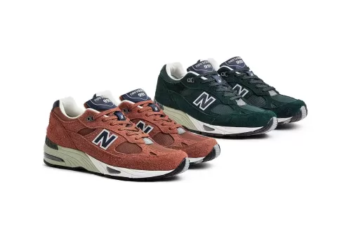 New Balance 991 最新配色「Bruschetta」与「Ponderosa Pine」正式登场