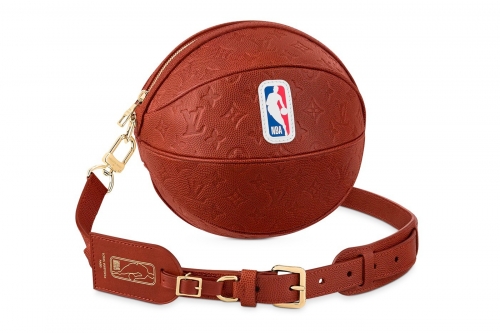 Louis Vuitton × NBA 要价 $4,450 美元「Ball in Basket」包袋正式登场