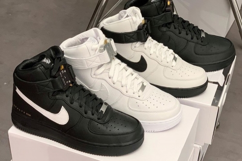 1017 ALYX 9SM × Nike Air Force 1 High 全新联乘鞋款正式发布