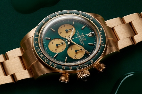 Artisans de Genève 推出极上优雅 Rolex Daytona 定制表款「Honey Green」