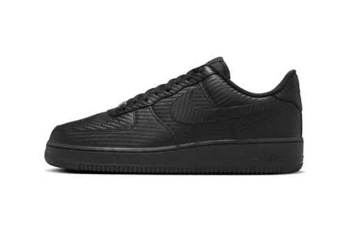 Nike Air Force 1 Low 最新配色「Black Carbon Fiber」鞋款发布