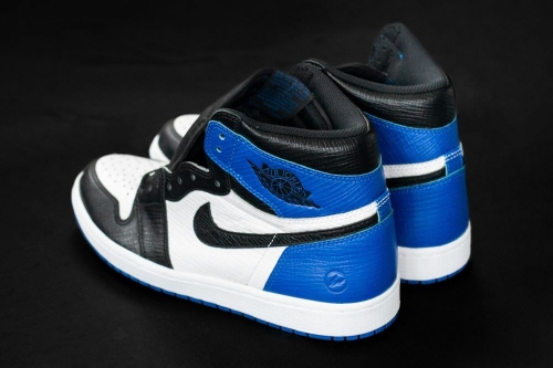 Louis Vuitton Epi 皮革材质 fragment design × Air Jordan 1 鞋款样品曝光