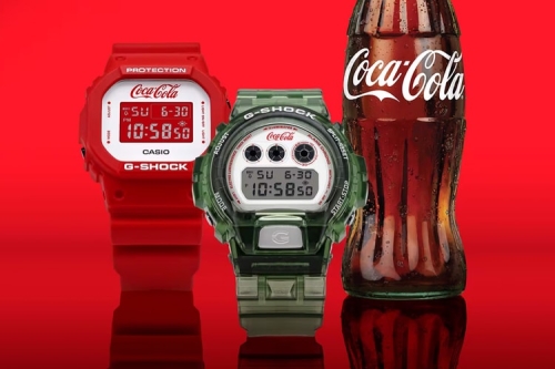 Coca-Cola × G-Shock 最新联名系列表款发布