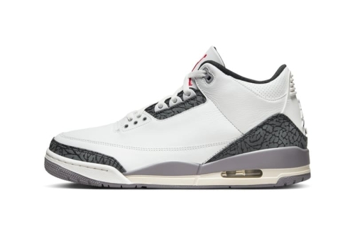 Air Jordan 3 全新配色「Cement Grey」鞋款官方图辑、发售情报正式公开