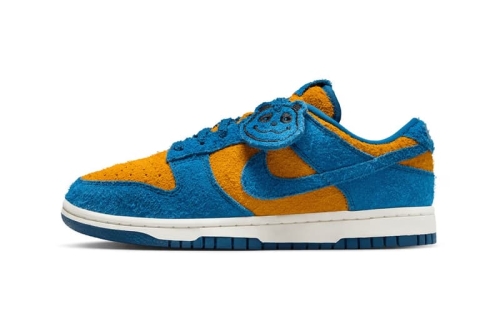 熊猫家族全新成员：Nike Dunk Low Panda 释出「蓝金」配色鞋款