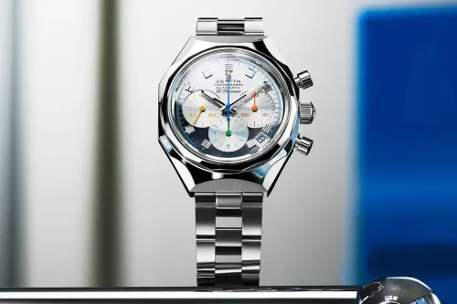 Zenith 与 USM 再度合作为 TimeForArt 推出镜面 DEFY Chronograph