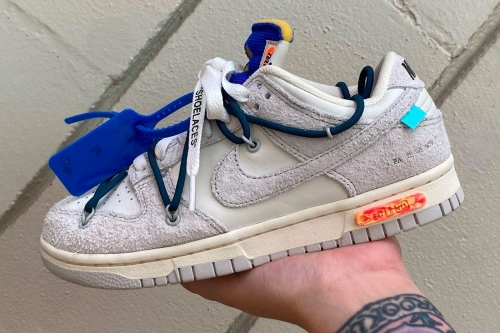 再次近赏 Off-White × Nike Dunk Low 全新联名系列「THE 50」鞋款