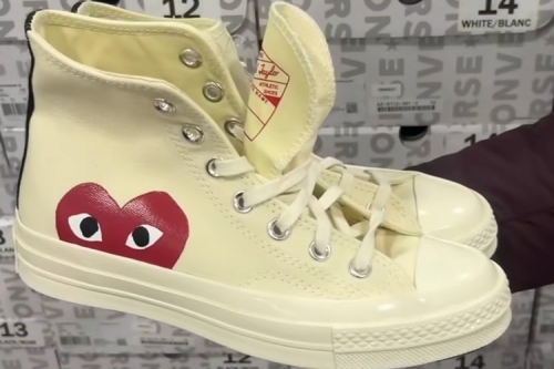Costco 开卖 COMME des GARÇONS PLAY × Converse Chuck Taylor 联名鞋款？