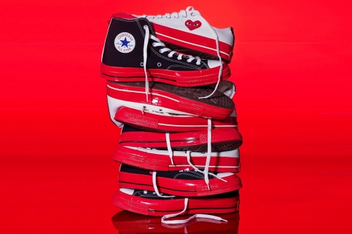 COMME des GARÇONS PLAY x Converse Chuck 70 最新回联名系列登场