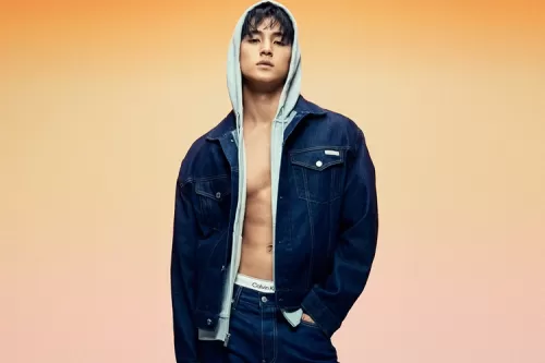 SEVENTEEN 成员 MINGYU 出镜 Calvin Klein 2024 秋季形象广告