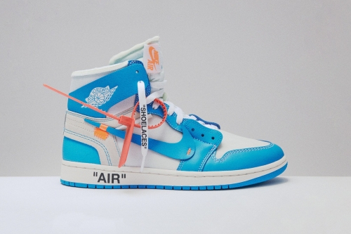 Off-White × Air Jordan 1「UNC」联名鞋款将于下周再度上架