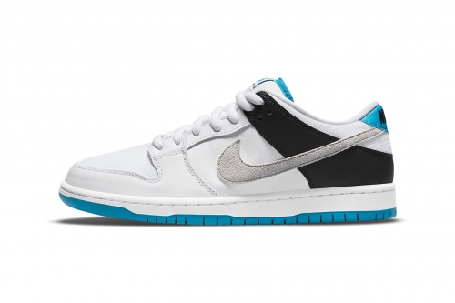 率先近赏 Nike SB Dunk Low「Laser Blue」配色鞋款官方图辑