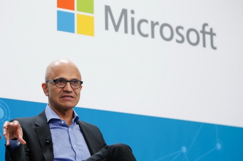 微软指名 CEO Satya Nadella 接任董事长