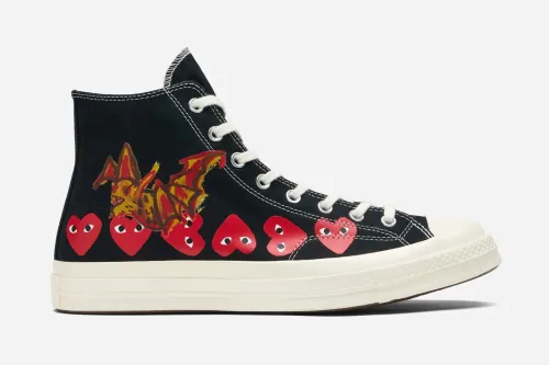 Future 与 Robert Nava 重塑 COMME des GARÇONS PLAY × Converse Chuck Taylor 联乘鞋款