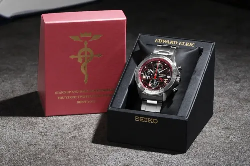 Seiko 再度开放《Fullmetal Alchemist: Brotherhood》腕表预购