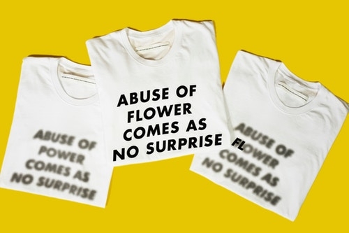 Virgil Abloh × Jenny Holzer 联名限量慈善 T-Shirt