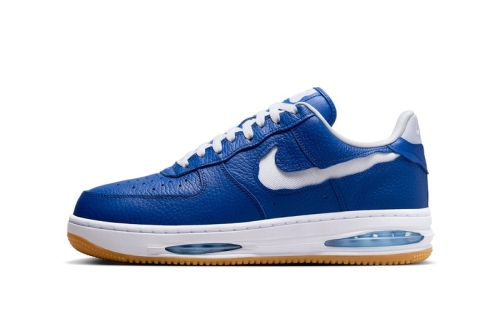 率先近赏 Nike Air Max Force 1 Low Evo 全新配色「Team Royal」鞋款