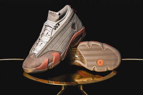 独家近赏 CLOT × Air Jordan 14 Low「Terracotta」与 Air Jordan 35「Warrior Jade」联名鞋款