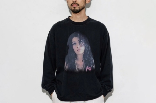 FREAK’S STORE 释出全黑仿旧长袖，向灵魂乐后 Amy Winehouse 致敬