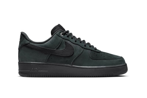 Nike Air Force 1 Low 最新配色「Black Nubuck」鞋款正式登场